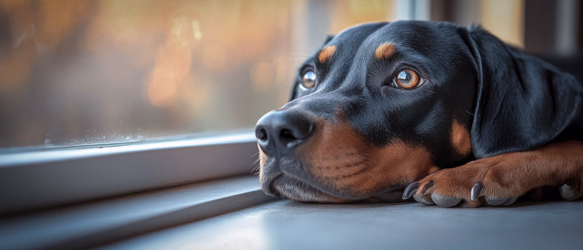 Dog looking at its owner with trust – Dog Craft Academy behavior problems and rehabilitation