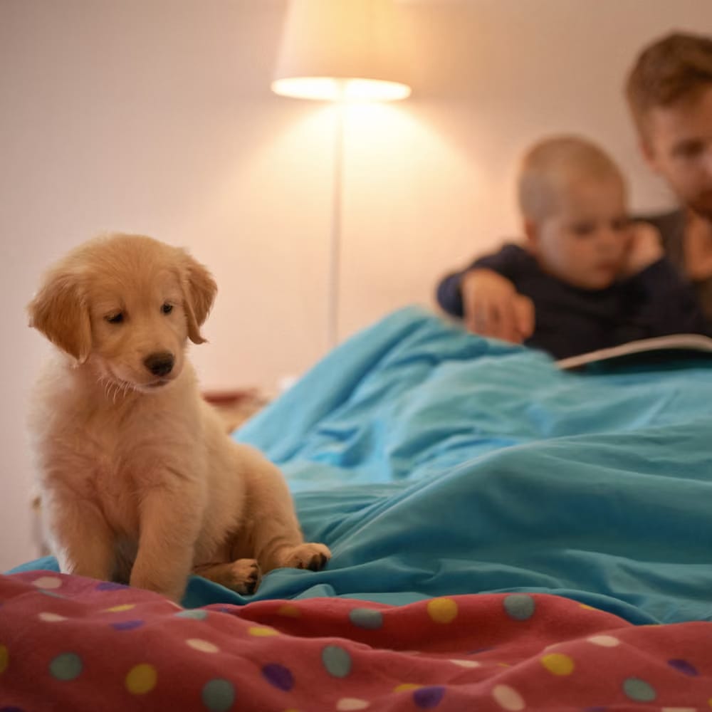 Evde yavru köpek eğitimi